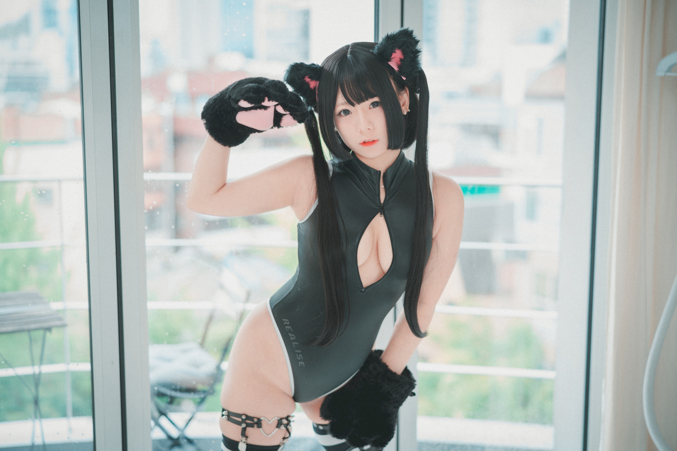图片[1]-Maruemon – NO.013 (마루에몽) DJAWA Realised Feral Cat [55P]-XikXak